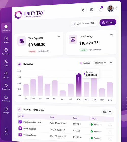 Tax Savings System