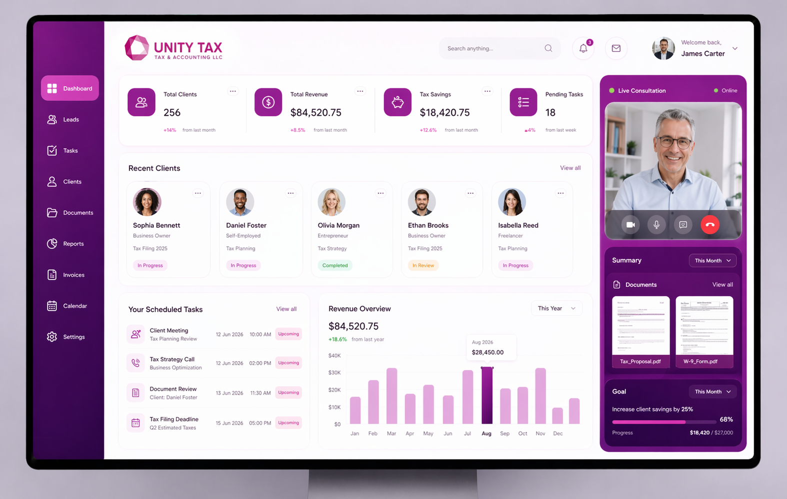 Tax Savings System – Unity Tax